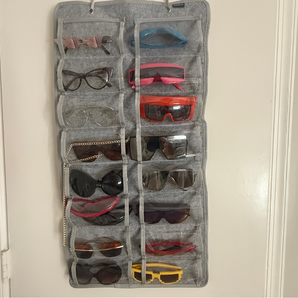 Multiple unique sunglasses